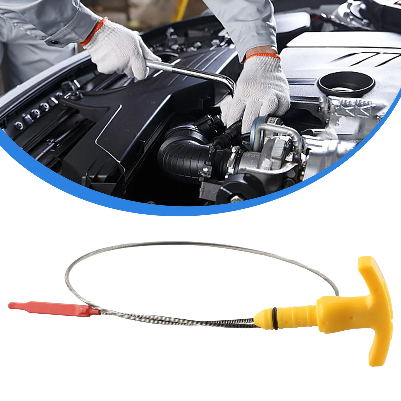 1pc Car Engine Oil Dipstick For Elantra Sonata Tucson Auto Replacement Parts 26611-2E021 266112E021 Stick Engines Component
1pc Car Engine Oil Dipstick For Elantra Sonata Tucson Auto Replacement Parts 26611-2E021 266112E021 Stick Engines Component