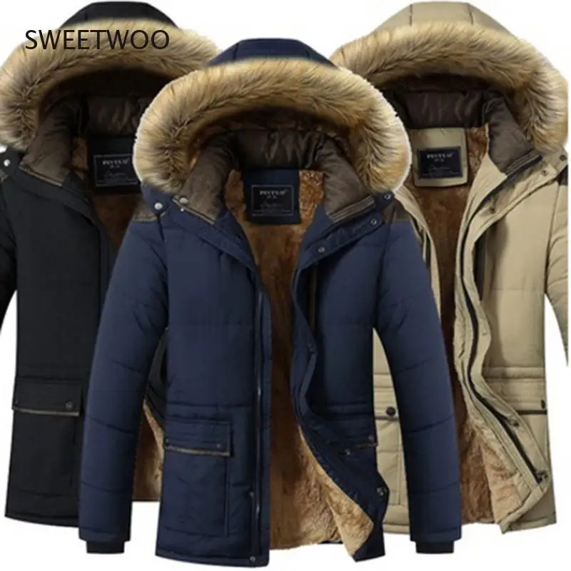 5XL Winter Windproof Parkas Men Solid Parkas Cotton Padded Men Casual Jackets Thicken Coats OverCoat Warm Clothes
5XL Winter Windproof Parkas Men Solid Parkas Cotton Padded Men Casual Jackets Thicken Coats OverCoat Warm Clothes