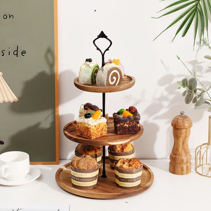 1PC 2-Layer/3-Layer Wood Cake Stand Wooden Fruit Tray Dessert Table Decoration for Birthday Wedding Party Decor Cupcake Plates
1PC 2-Layer/3-Layer Wood Cake Stand Wooden Fruit Tray Dessert Table Decoration for Birthday Wedding Party Decor Cupcake Plates