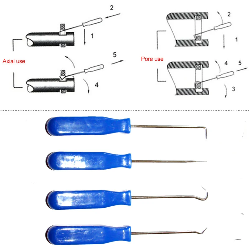 4Pcs 135mm Car Auto Vehicle Oil Seal Screwdrivers Set O-Ring Seal Gasket Puller Remover Pick Hooks Tools CSV Cleaning stones
4Pcs 135mm Car Auto Vehicle Oil Seal Screwdrivers Set O-Ring Seal Gasket Puller Remover Pick Hooks Tools CSV Cleaning stones