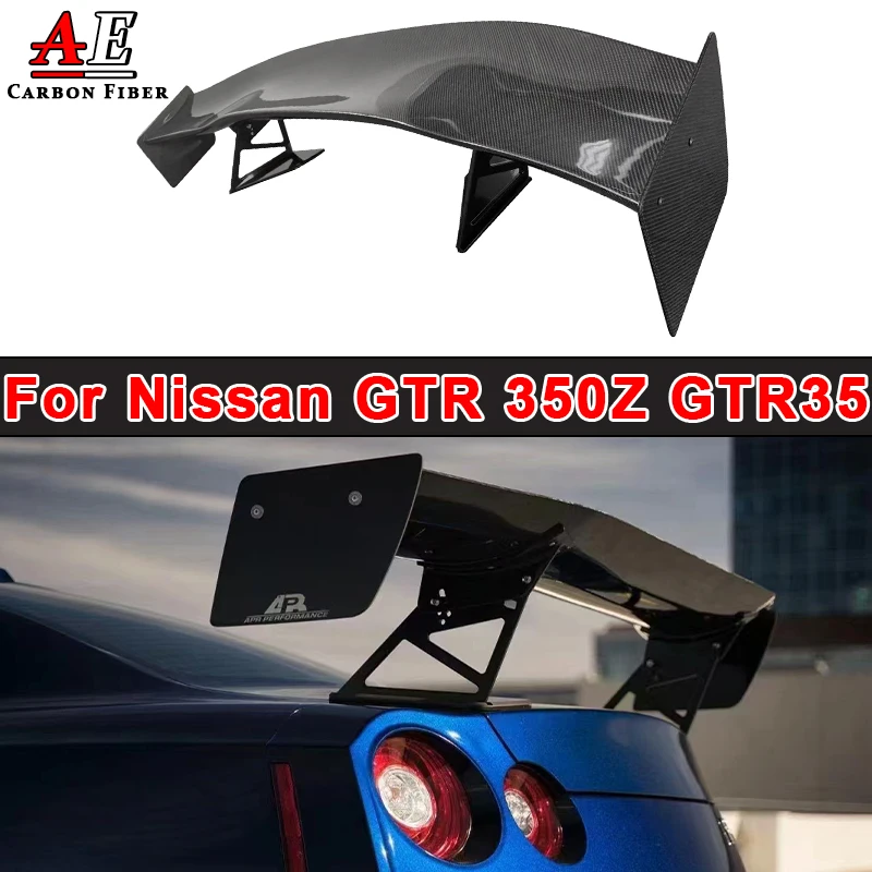 Спойлер из углеродного волокна для Nissan GTR 350Z GTR35, задний спойлер для крыла багажника, диффузор, разветвитель для губ, комплект кузова, автомобильные аксессуары
Спойлер из углеродного волокна для Nissan GTR 350Z GTR35, задний спойлер для крыла багажника, диффузор, разветвитель для губ, комплект кузова, автомобильные аксессуары
