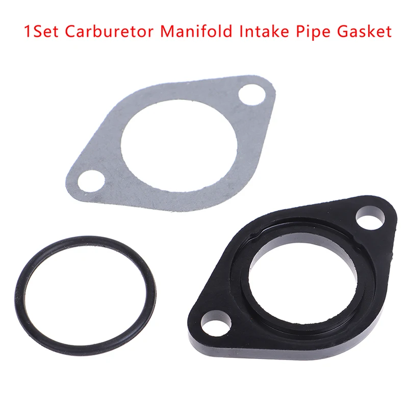 

1 Set 26mm Carburetor Manifold Intake Pipe Gasket Spacer Seal for Pit Dirt Bike ATV 110-160CC