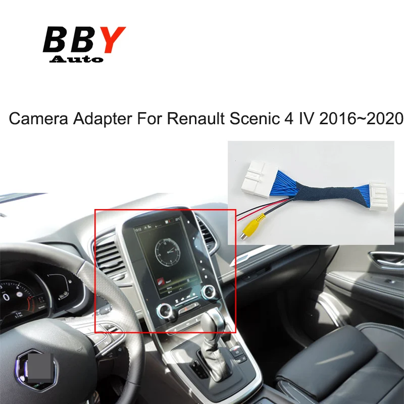 Адаптер для камеры заднего вида Renault Scenic 4 IV 2016 ~ 2020, оригинальный дисплей, автомобильное Резервное крепление для камеры заднего вида
Адаптер для камеры заднего вида Renault Scenic 4 IV 2016 ~ 2020, оригинальный дисплей, автомобильное Резервное крепление для камеры заднего вида
