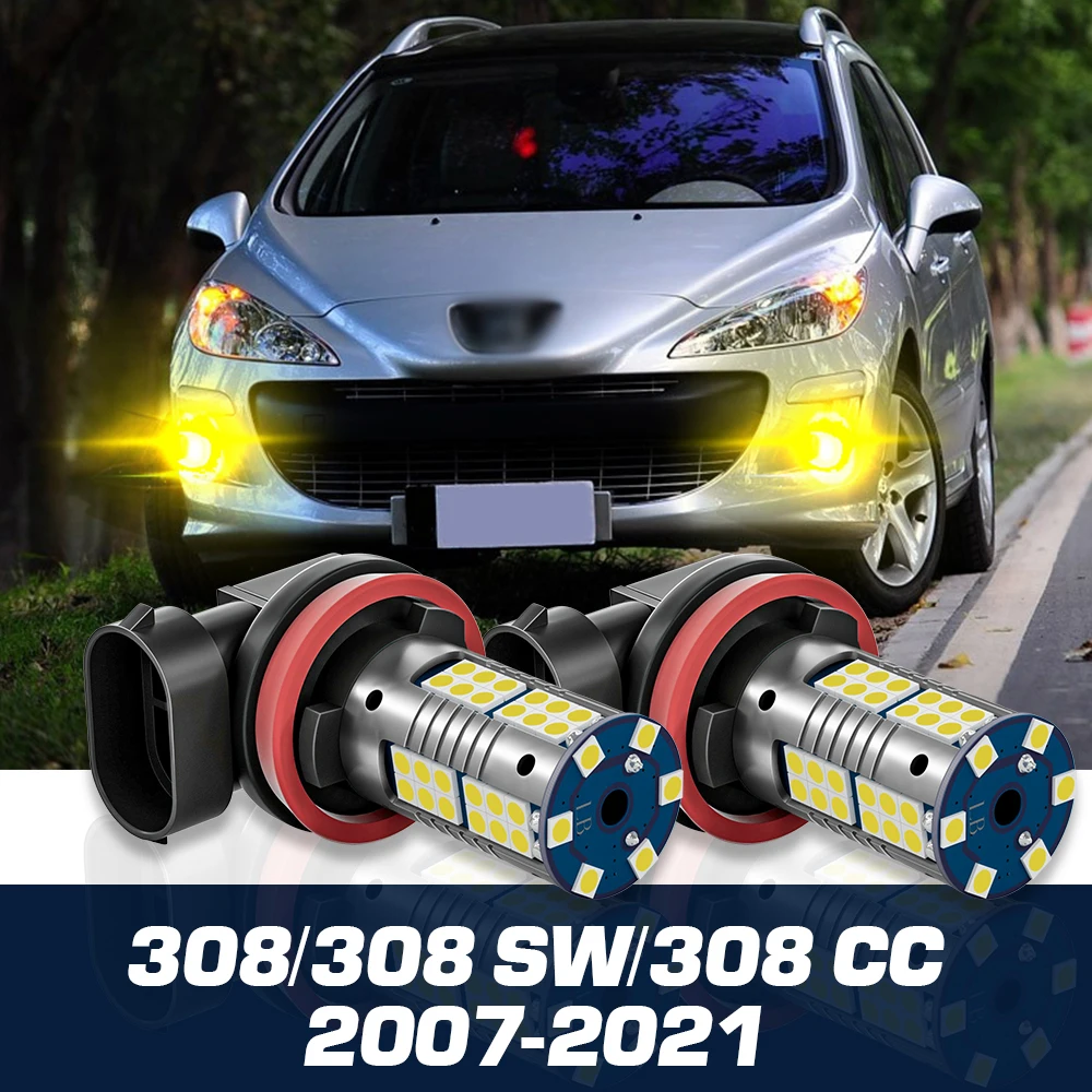 2pcs LED Fog Light Canbus Accessories For Peugeot 308 SW 1 2 CC 2007-2021 2009 2010 2011 2012 2013 2014 2015 2016 2017
2pcs LED Fog Light Canbus Accessories For Peugeot 308 SW 1 2 CC 2007-2021 2009 2010 2011 2012 2013 2014 2015 2016 2017