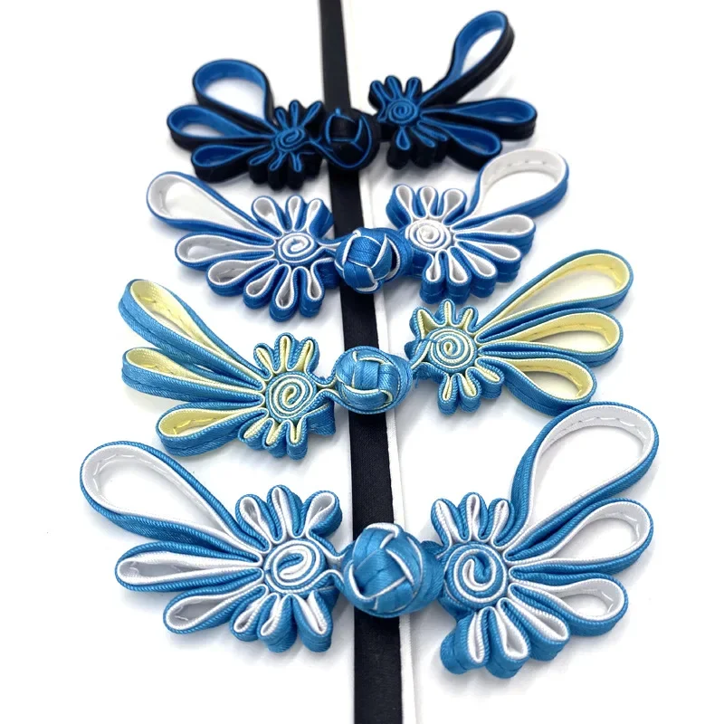 Китайские пуговицы ручной работы, Cheongsam Tang Костюмные застежки, цветок розы, декоративные пуговицы для поделок, 10 пар 
Китайские пуговицы ручной работы, Cheongsam Tang Костюмные застежки, цветок розы, декоративные пуговицы для поделок, 10 пар