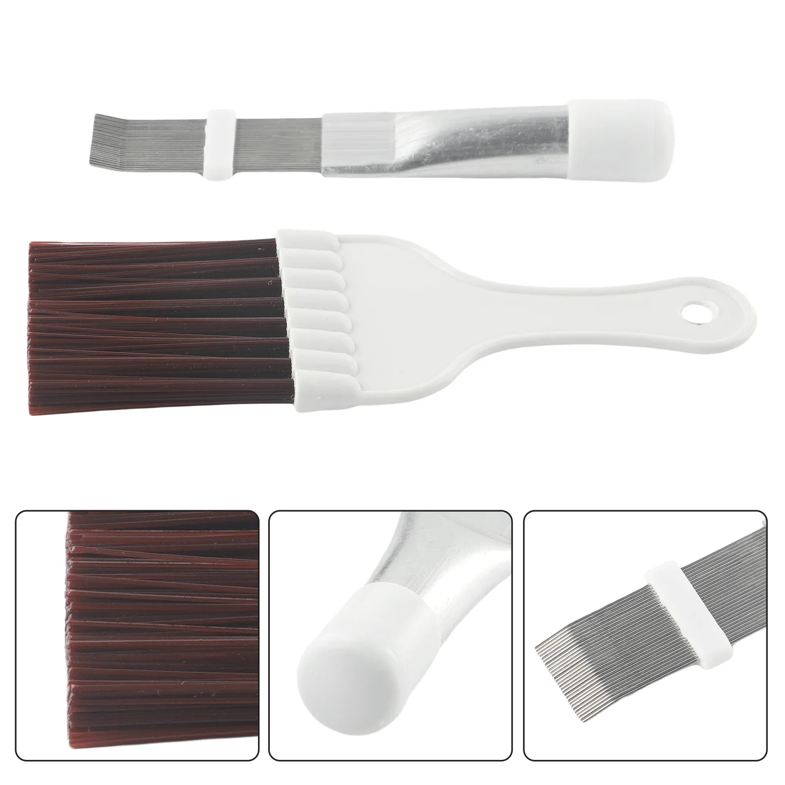 Durable A/C Fin Comb Air Conditioner Comb Cleaner Cleaning Brush Stainless Steel 2PCS Air Conditioner Fin Repair
Durable A/C Fin Comb Air Conditioner Comb Cleaner Cleaning Brush Stainless Steel 2PCS Air Conditioner Fin Repair
