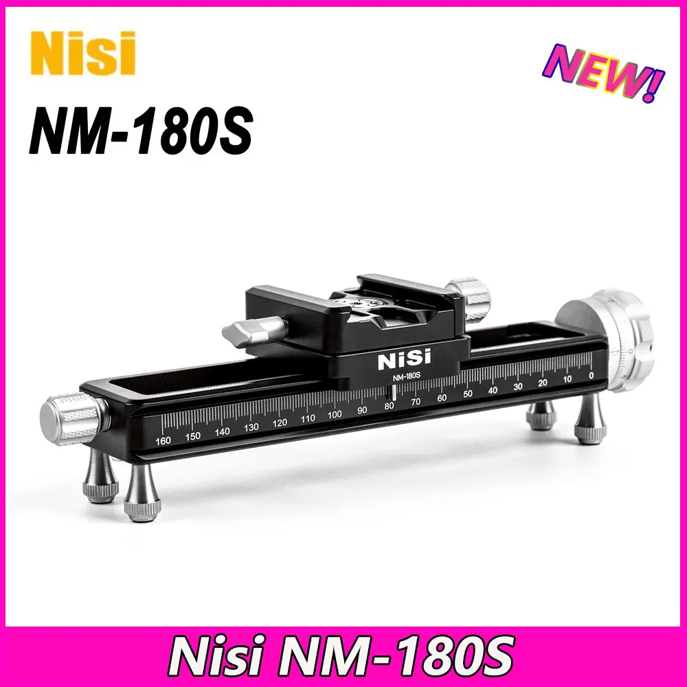 Nisi NM-180S Macro Focusing Rail Photography Camera Rail Slider Video Record Track Desktop Shooting 1/4 Screw for DSLR Camera
Nisi NM-180S Macro Focusing Rail Photography Camera Rail Slider Video Record Track Desktop Shooting 1/4 Screw for DSLR Camera