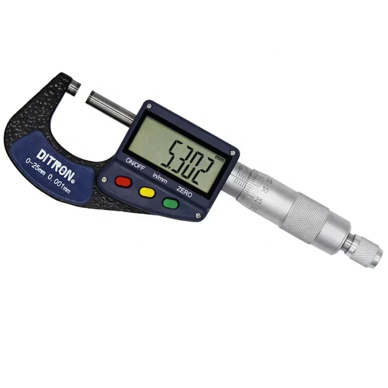 0-25mm/25-50mm/50-75mm/75-100mm Digital Micrometer With Scale Line Electronic Outside Micrometer
0-25mm/25-50mm/50-75mm/75-100mm Digital Micrometer With Scale Line Electronic Outside Micrometer