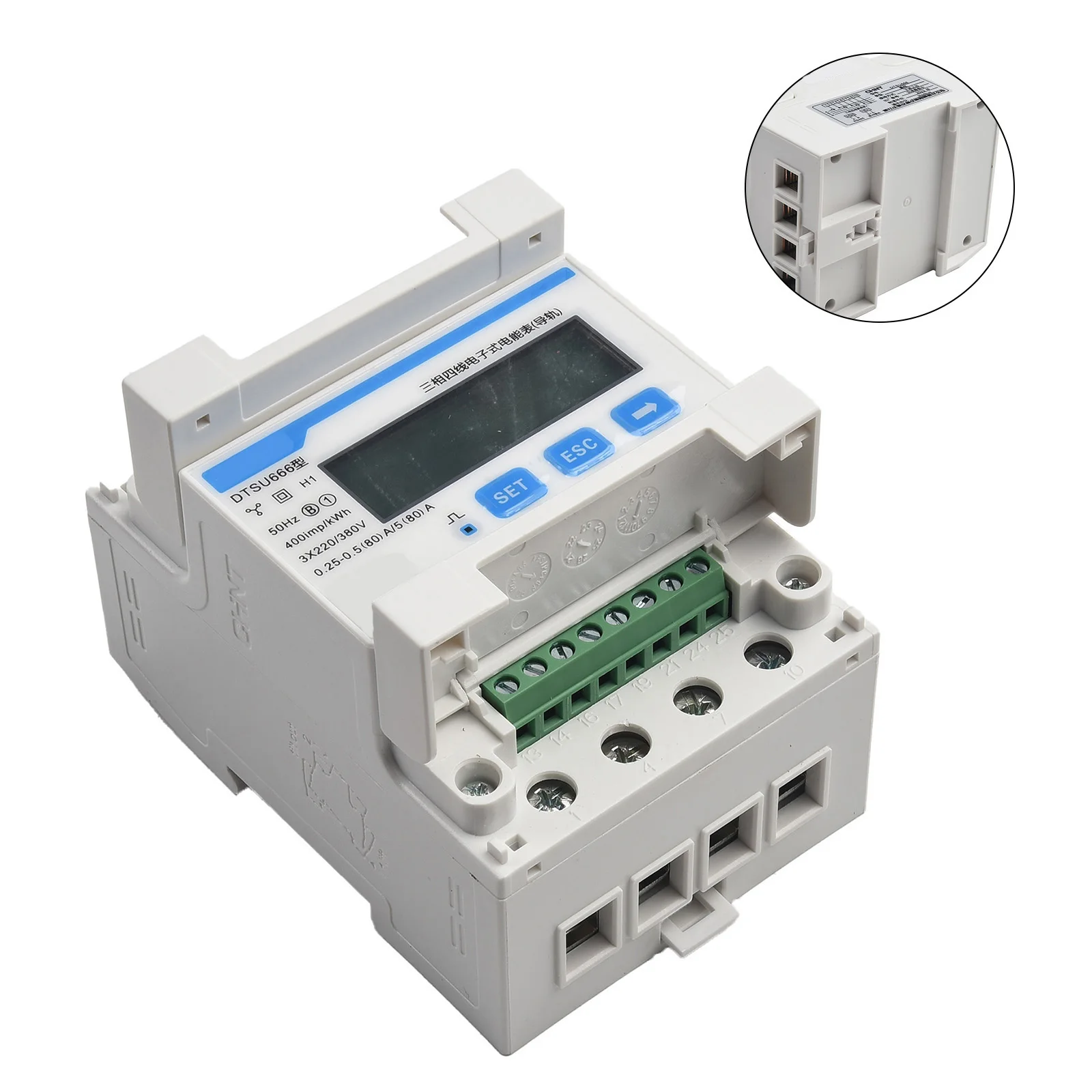 Smart Meter Energy Meter A For Import And Export 220/380V ABS Electric Energy Meter Solar Fittings High Quality
Smart Meter Energy Meter A For Import And Export 220/380V ABS Electric Energy Meter Solar Fittings High Quality