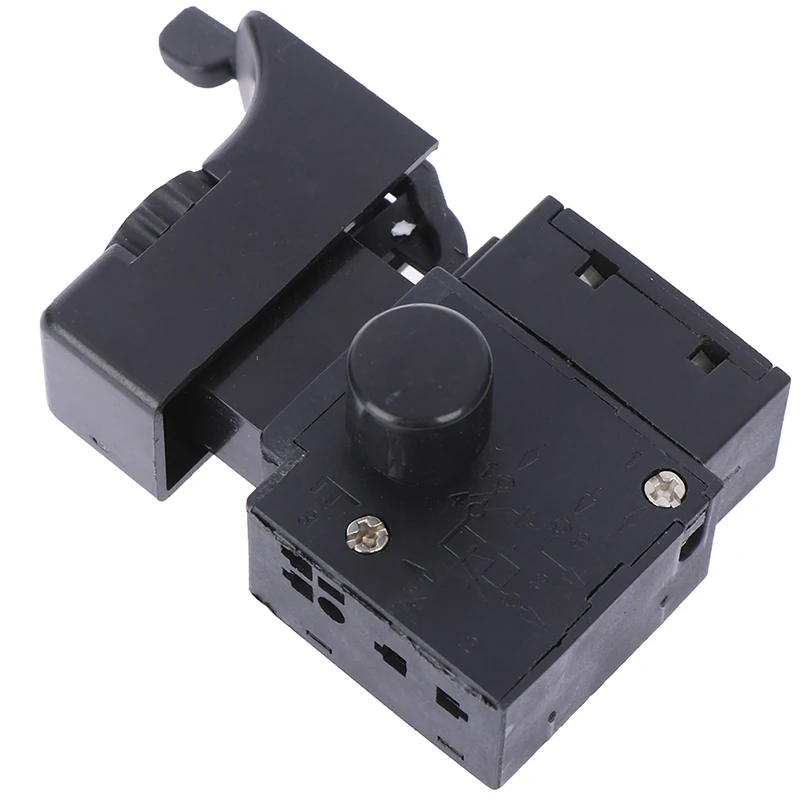 Useful Black FA2-6/1BEK Lock On Power Tool Electric Drill Speed Control ABS nylon Trigger Button Switch 6A 250V 5E4
Useful Black FA2-6/1BEK Lock On Power Tool Electric Drill Speed Control ABS nylon Trigger Button Switch 6A 250V 5E4