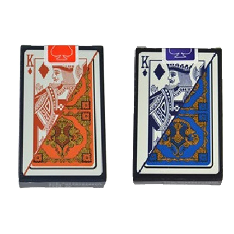 

Plastic Cards Waterproof Playing Cards Texas Hold'em Black Jack Plastic Game Card Poker Game Board Game