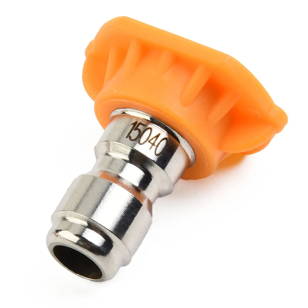 Practical Spray Nozzle Tips 0 15 25 40 Degree 5Pcs Quick Release Water Jet 1/4'' Male Thread Multiple Degree
Practical Spray Nozzle Tips 0 15 25 40 Degree 5Pcs Quick Release Water Jet 1/4'' Male Thread Multiple Degree
