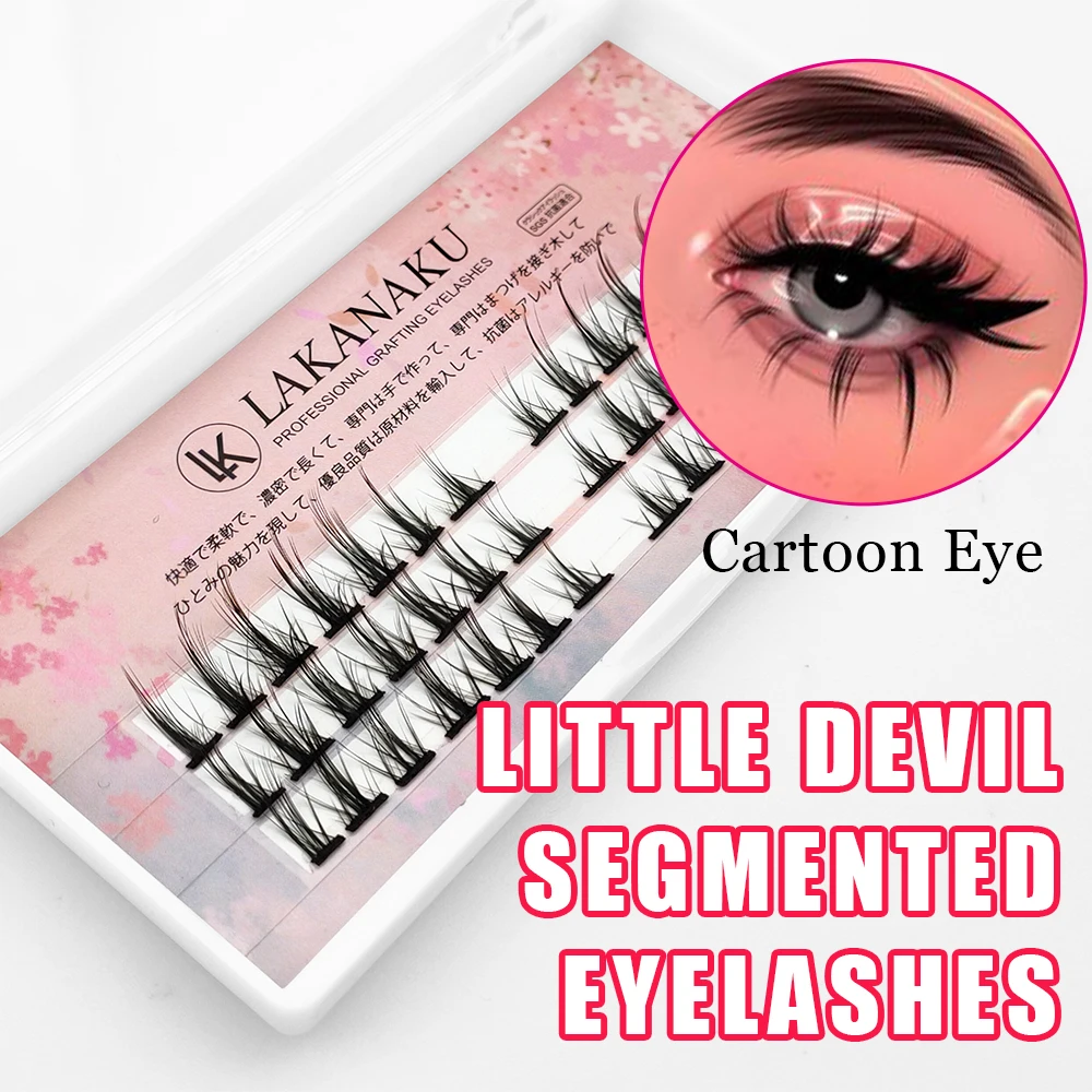 DIY Lashes Segmented Spikes Eyelash Individual Eyelashes Extensions Supplies Premade Volume Fans for Beauty Makeup
DIY Lashes Segmented Spikes Eyelash Individual Eyelashes Extensions Supplies Premade Volume Fans for Beauty Makeup
