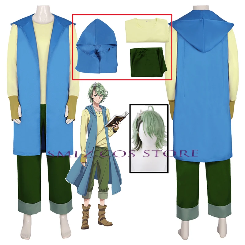 

W Philip Cosplay Anime Fuuto PI Philip Costume Uniform Trench Suit Wig Set Halloween Party Clothing Philip Costume for Men