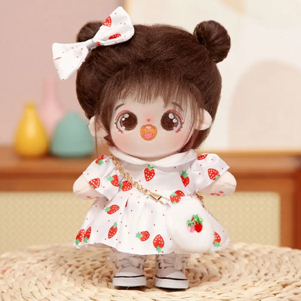Flower Doll Clothes Toy 20cm Dress No Attributes Dolls Clothes Glasses Small Crossbody Bag Cotton Doll Clothes
Flower Doll Clothes Toy 20cm Dress No Attributes Dolls Clothes Glasses Small Crossbody Bag Cotton Doll Clothes