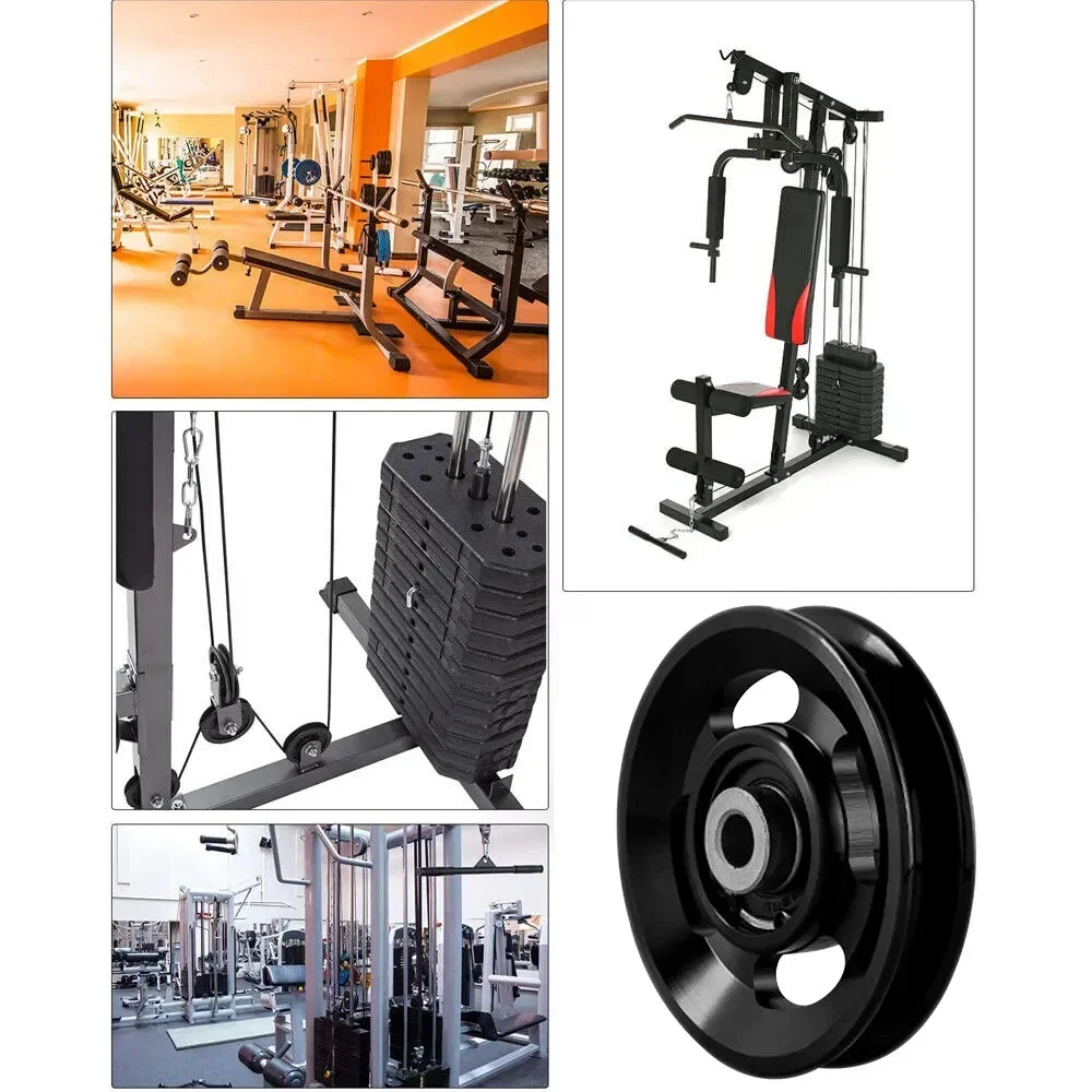Alloy Heavy Bearing Load Pulley Wheel Gym 88mm Color Lift Fitness Aluminium 4pcs/lot Part Equipment Red/black
Alloy Heavy Bearing Load Pulley Wheel Gym 88mm Color Lift Fitness Aluminium 4pcs/lot Part Equipment Red/black