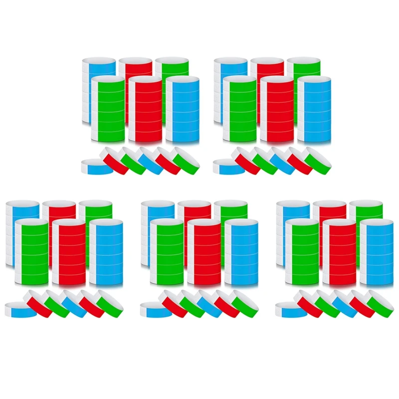 Top!-3000Pcs Waterproof Hand Bands Neon Wrist Bands For Events Concert Wristbands Adhesive Wristbands (Red, Green, Blue)
Top!-3000Pcs Waterproof Hand Bands Neon Wrist Bands For Events Concert Wristbands Adhesive Wristbands (Red, Green, Blue)