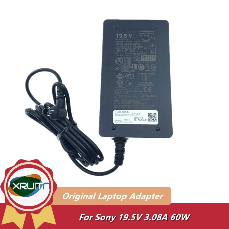 Genuine ACDP-060L01 ACDP-060S03 AC Adapter 19.5v 3.08A 60W ACDP060L01 ACDP060S03 For Sony KDL-43WF663 -40W650D Bravia TV Charger
Genuine ACDP-060L01 ACDP-060S03 AC Adapter 19.5v 3.08A 60W ACDP060L01 ACDP060S03 For Sony KDL-43WF663 -40W650D Bravia TV Charger
