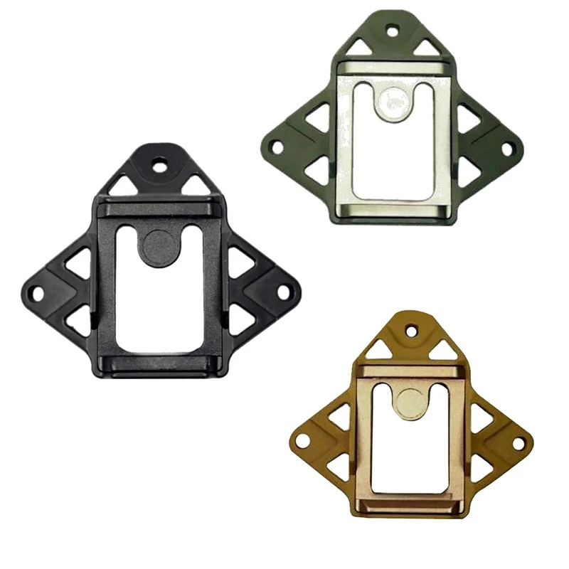 Helmet Portable Night Vision Multifunction Bracket Accessories Sturdy Durable Wear-Resistant 3-Hole Bracket
Helmet Portable Night Vision Multifunction Bracket Accessories Sturdy Durable Wear-Resistant 3-Hole Bracket