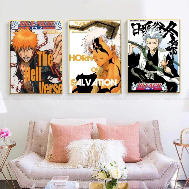 Hot Anime BLEACH Poster Anime Posters Sticky Waterproof Paper Sticker Coffee House Bar Kawaii Room Decor
Hot Anime BLEACH Poster Anime Posters Sticky Waterproof Paper Sticker Coffee House Bar Kawaii Room Decor
