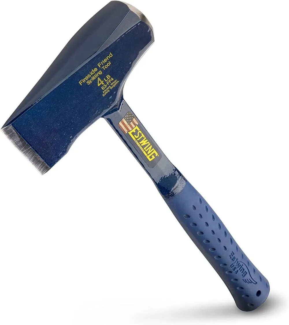 Топор для дерева ESTWING Fireside Friend Axe, 14 дюймов, кованая стальная конструкция и противоударный захват, цвет синий
Топор для дерева ESTWING Fireside Friend Axe, 14 дюймов, кованая стальная конструкция и противоударный захват, цвет синий