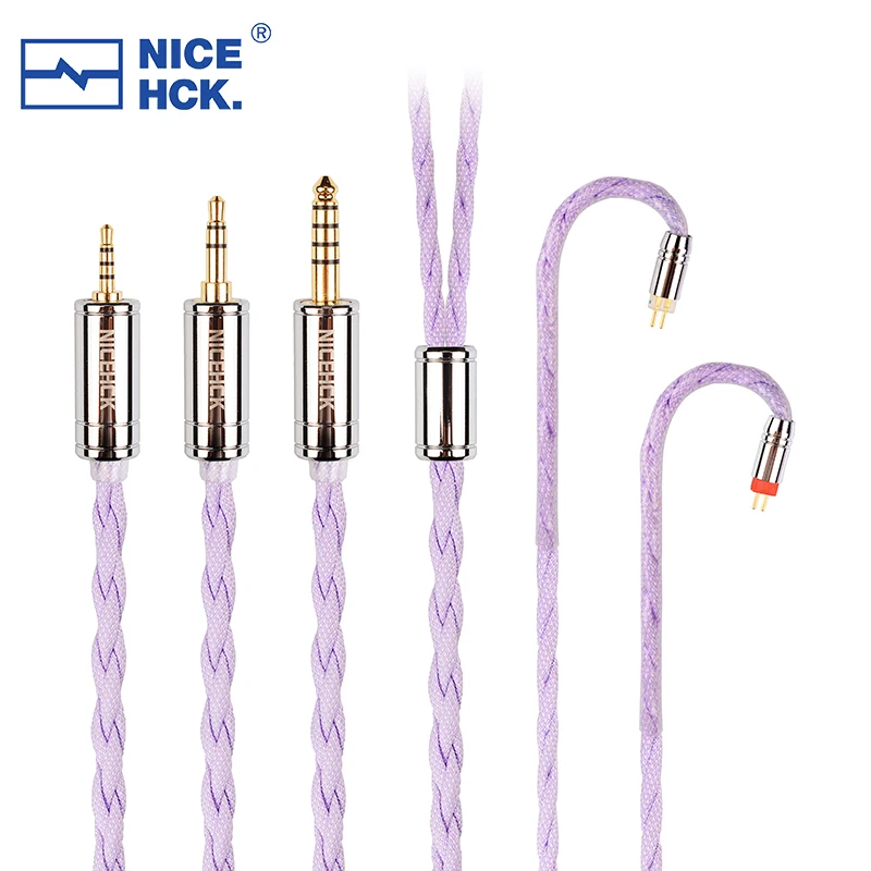 NiceHCK HiCotton HiFi Earphone Upgrade Cable 7N Silver Plated OCC 3.5/2.5/4.4mm MMCX/0.78mm 2Pin For KATO Bravery Olina Winter
NiceHCK HiCotton HiFi Earphone Upgrade Cable 7N Silver Plated OCC 3.5/2.5/4.4mm MMCX/0.78mm 2Pin For KATO Bravery Olina Winter