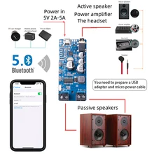 Hot Power Amplifier Board Wireless Stereo Amplifier Circuitboard Bluetooth-compatible 5.0 2 Channel Amp Module
Hot Power Amplifier Board Wireless Stereo Amplifier Circuitboard Bluetooth-compatible 5.0 2 Channel Amp Module