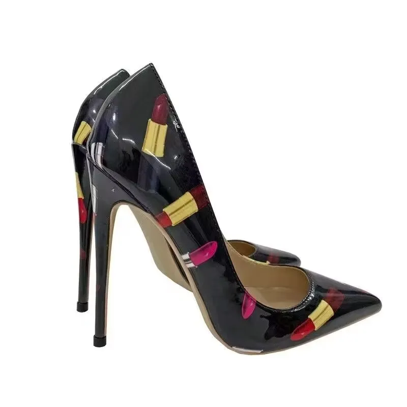 2022 Size 35-45 New High Heels Graffiti Celebrity Ladies 12CM Pointed Thin Heels Shallow Mouth Single Shoes
2022 Size 35-45 New High Heels Graffiti Celebrity Ladies 12CM Pointed Thin Heels Shallow Mouth Single Shoes