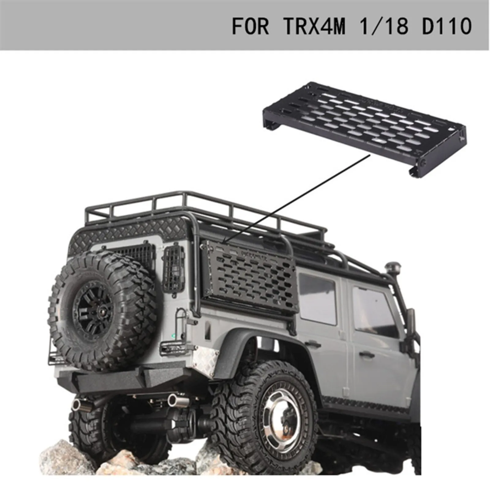 Metal Open Cover Folding Camping Table Accessories for Traxxas TRX4-M Defender D110 1/18 RC Crawler Car Accessories Upgrade Part
Metal Open Cover Folding Camping Table Accessories for Traxxas TRX4-M Defender D110 1/18 RC Crawler Car Accessories Upgrade Part