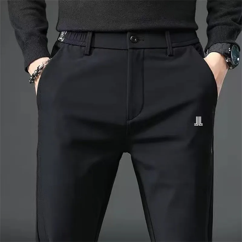

Korea Golf Pants Men's Spring Autumn High-quality Polyamide Fabric Elasticity Golf Sweatpants Casual Golf Clothing Man Trousers