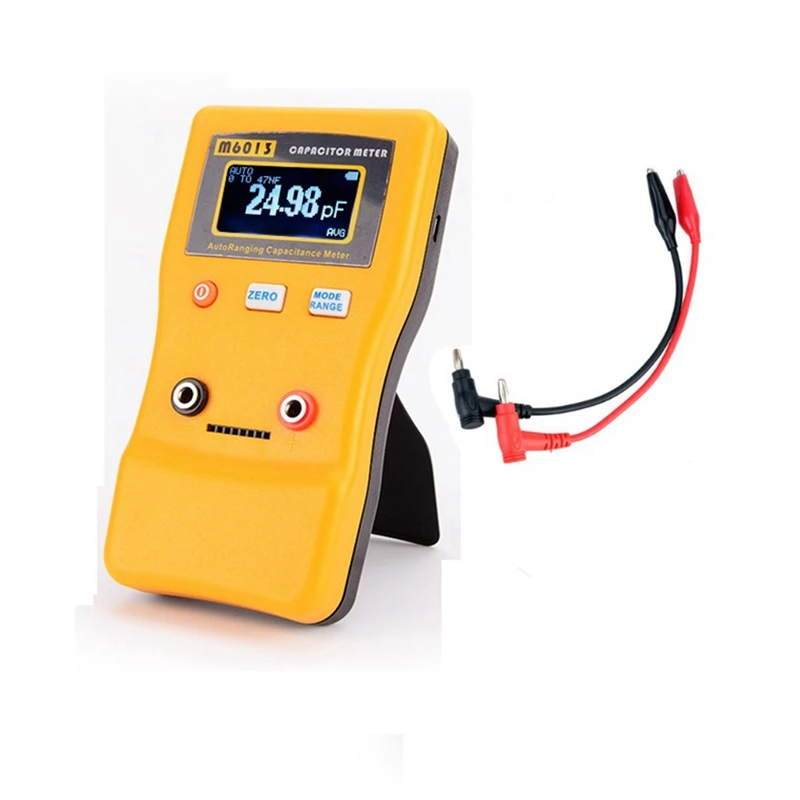 

M6013 ESR Digital Capacitance Meter Ohm Meter Professional Measuring Capacitance Resistance Capacitor Circuit Tester