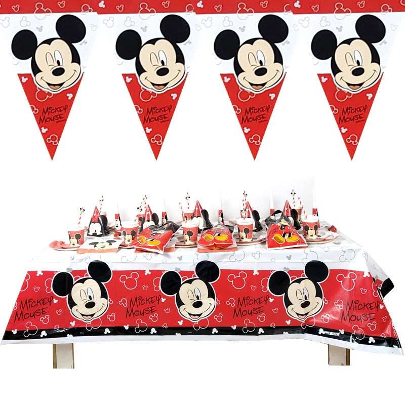 101pc/lot Disney Mickey High Quality Party Decorate Set Napkins Straws Cap Birthday Party Flags Plates Cups Tablecloth Loot Bags
101pc/lot Disney Mickey High Quality Party Decorate Set Napkins Straws Cap Birthday Party Flags Plates Cups Tablecloth Loot Bags