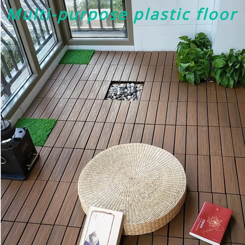 Multi-purpose plastic wood flooring, waterproof, mothproof and anti-corrosion, outdoor garden floor decoration, garden floor
Multi-purpose plastic wood flooring, waterproof, mothproof and anti-corrosion, outdoor garden floor decoration, garden floor