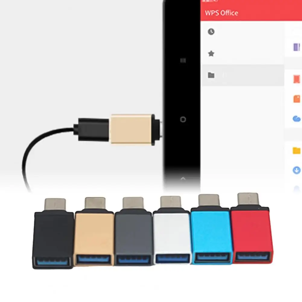 2Pcs USB3.0 Converter Quick Transmission Stable Output Thickened Interface OTG USB To Type-C Connector For Smartphone
2Pcs USB3.0 Converter Quick Transmission Stable Output Thickened Interface OTG USB To Type-C Connector For Smartphone
