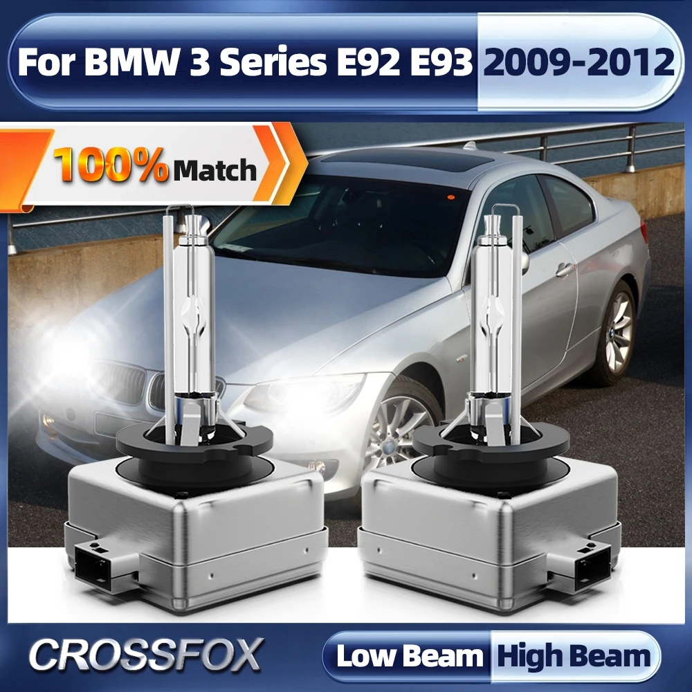 2PCS 35W D1S HID Xenon Headlight Bulb 6000K White Car Light Lamp 12V 20000LM For BMW 3 Series E92 E93 2009 2010 2011 2012
2PCS 35W D1S HID Xenon Headlight Bulb 6000K White Car Light Lamp 12V 20000LM For BMW 3 Series E92 E93 2009 2010 2011 2012