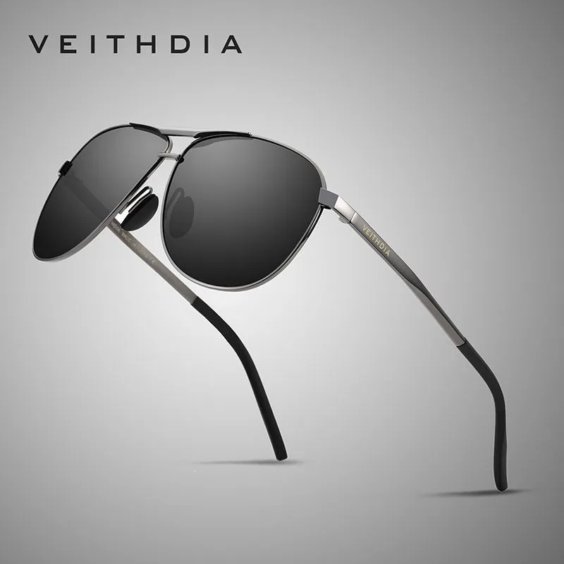 VEITHDIA Sunglasses Men Vintage Alloy Polarized UV400 Classic Sports Sun Glasses Coating Lens Driving Eyewear For Male V3028
VEITHDIA Sunglasses Men Vintage Alloy Polarized UV400 Classic Sports Sun Glasses Coating Lens Driving Eyewear For Male V3028