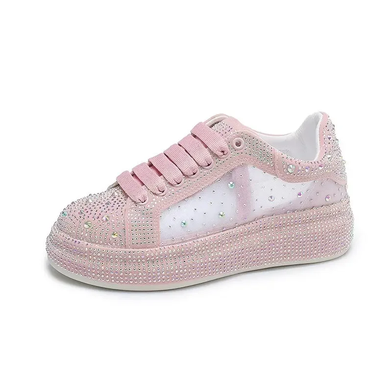 Top Quality Sneakers Women Skate Canvas Shoes 2024 Rhinestone Women Loafers Platform Fashion Shiny Women's Casual Shoes Big Size
Top Quality Sneakers Women Skate Canvas Shoes 2024 Rhinestone Women Loafers Platform Fashion Shiny Women's Casual Shoes Big Size