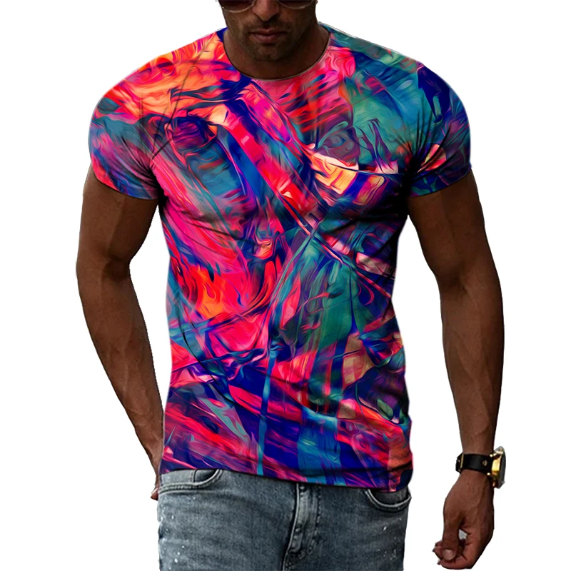 New 3D Graffiti Hip Hop Harajuku Ptinted Men T-shirts Summer Fashion Casual Street Style Tee Trend Personality Short Sleeve Tops
New 3D Graffiti Hip Hop Harajuku Ptinted Men T-shirts Summer Fashion Casual Street Style Tee Trend Personality Short Sleeve Tops