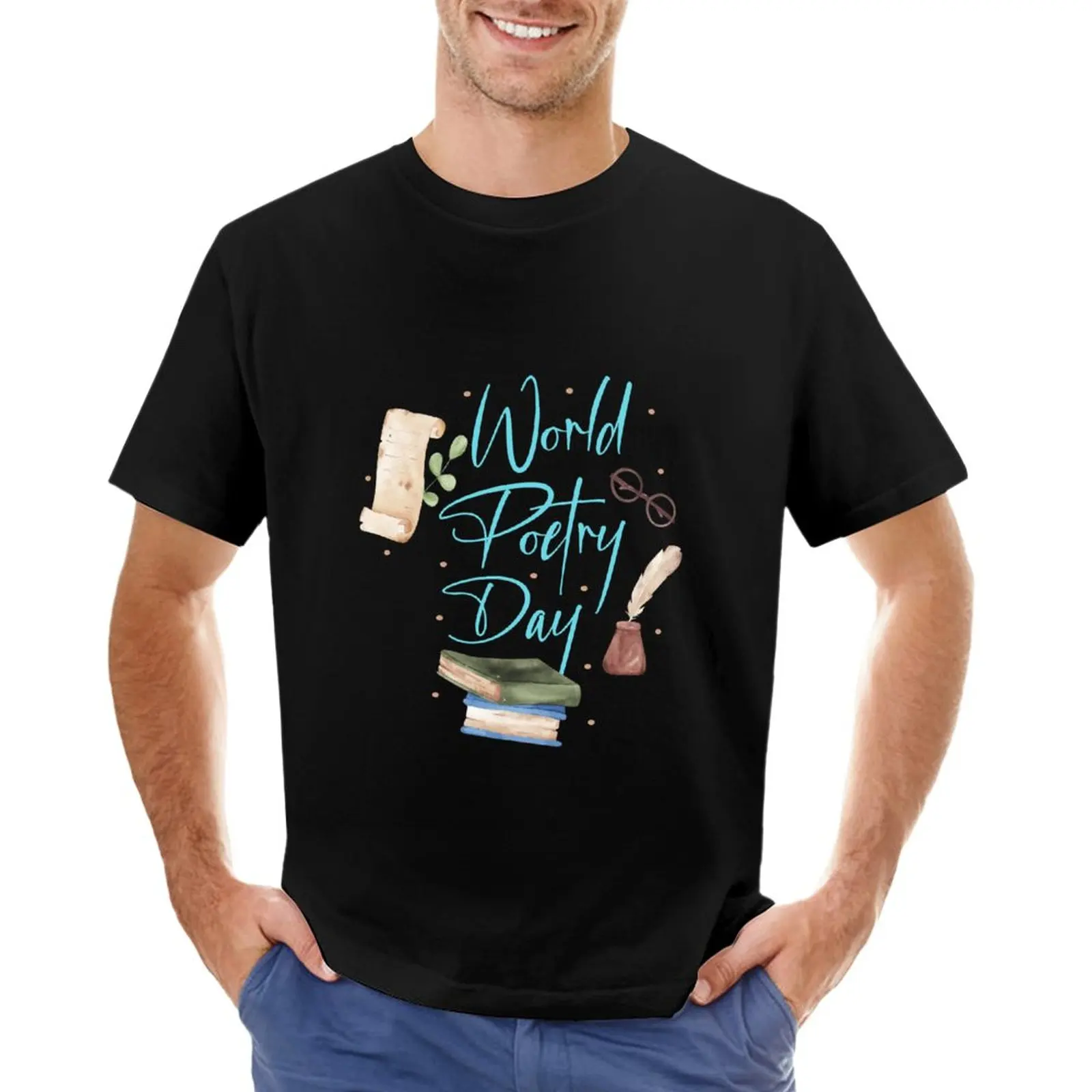 world poetry day : i love poetry T-Shirt vintage clothes t shirt man designer t shirt men
world poetry day : i love poetry T-Shirt vintage clothes t shirt man designer t shirt men