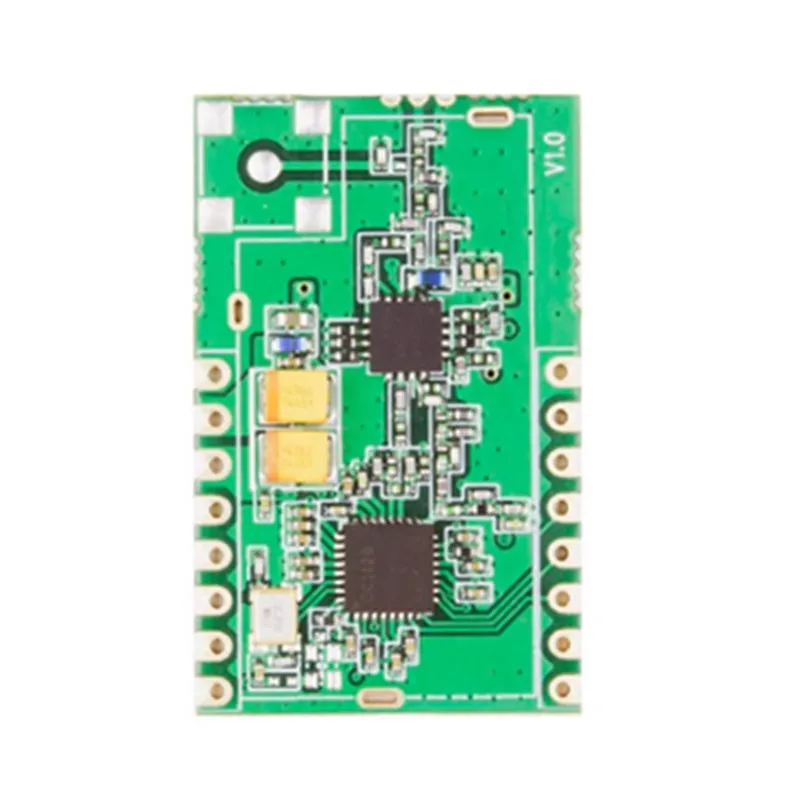 2W high-power CC1120 SPI narrowband wireless serial port transmission 169M 433M 868M 915MHz module
2W high-power CC1120 SPI narrowband wireless serial port transmission 169M 433M 868M 915MHz module