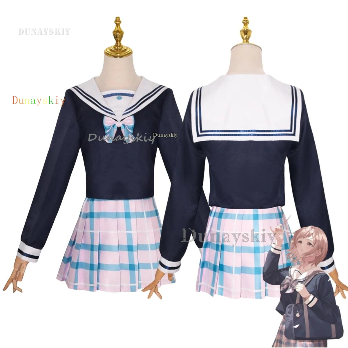 Костюм для косплея игры Idolm @ Ster сакураги Мано японская школьная форма Jk клетчатая юбка женский сексуальный кавайный костюм на Хэллоуин
Костюм для косплея игры Idolm @ Ster сакураги Мано японская школьная форма Jk клетчатая юбка женский сексуальный кавайный костюм на Хэллоуин