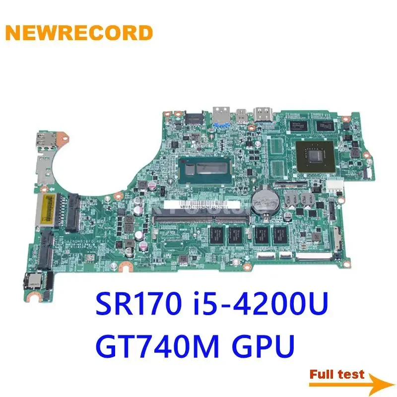 For Acer Aspire V5-573 V5-573G Laptop Motherboard NBMBC11003 NBM9W11003 DAZRQMB18F0 SR170 I5-4200U CPU Geforce GT740M
For Acer Aspire V5-573 V5-573G Laptop Motherboard NBMBC11003 NBM9W11003 DAZRQMB18F0 SR170 I5-4200U CPU Geforce GT740M