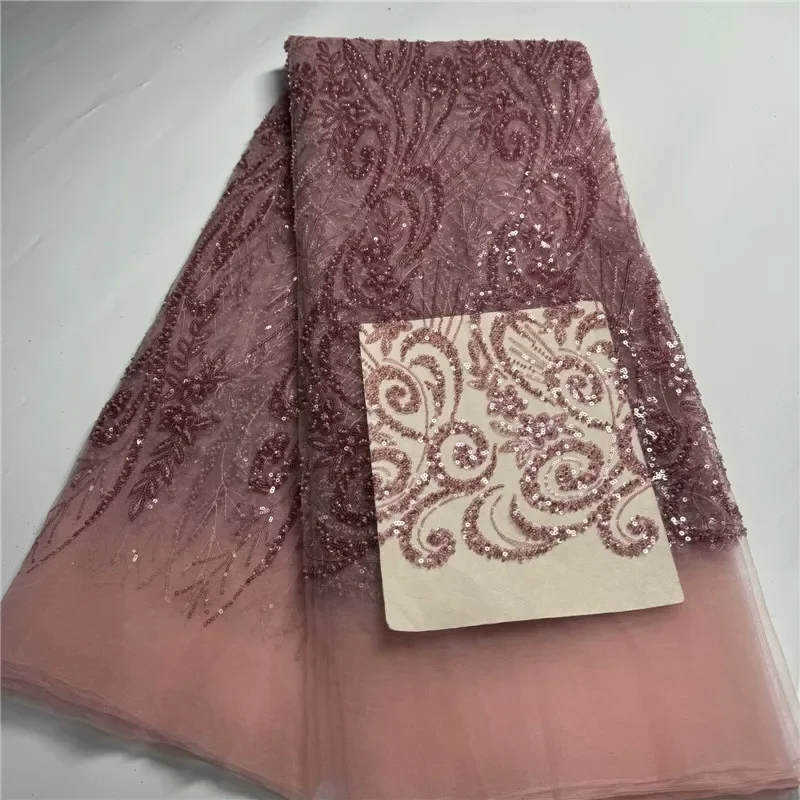 5 Yard Newest Hot Selling French Lace With Beads High Quality African Tulle Cord Lace Net Embroidered Fabric For Wedding 9L64904
5 Yard Newest Hot Selling French Lace With Beads High Quality African Tulle Cord Lace Net Embroidered Fabric For Wedding 9L64904