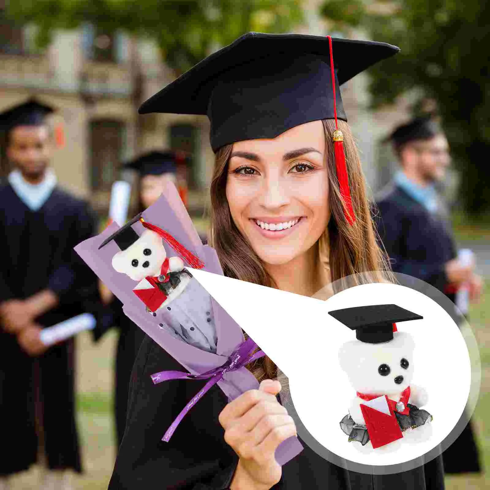 10 Pcs Animal Graduation Bear Student Birthday Decoration Girl Small Foam Decorative Plush
10 Pcs Animal Graduation Bear Student Birthday Decoration Girl Small Foam Decorative Plush