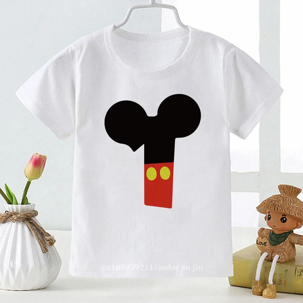 New Kids Boys Girls Mickey Mouse Birthday T-shirts Short Sleeved T Shirt Size 1 2 3 4 5 6 7 8 9 Year Children Party Clothing Tee
New Kids Boys Girls Mickey Mouse Birthday T-shirts Short Sleeved T Shirt Size 1 2 3 4 5 6 7 8 9 Year Children Party Clothing Tee