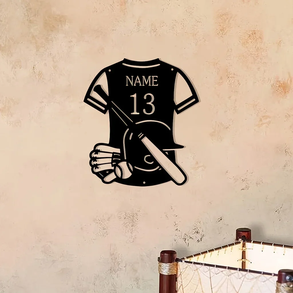 Hello Young Personalize Your Home Decor Custom American Baseball Clothing Set Name Number Home Decoration Metal Wall Hanging Liv
Hello Young Personalize Your Home Decor Custom American Baseball Clothing Set Name Number Home Decoration Metal Wall Hanging Liv