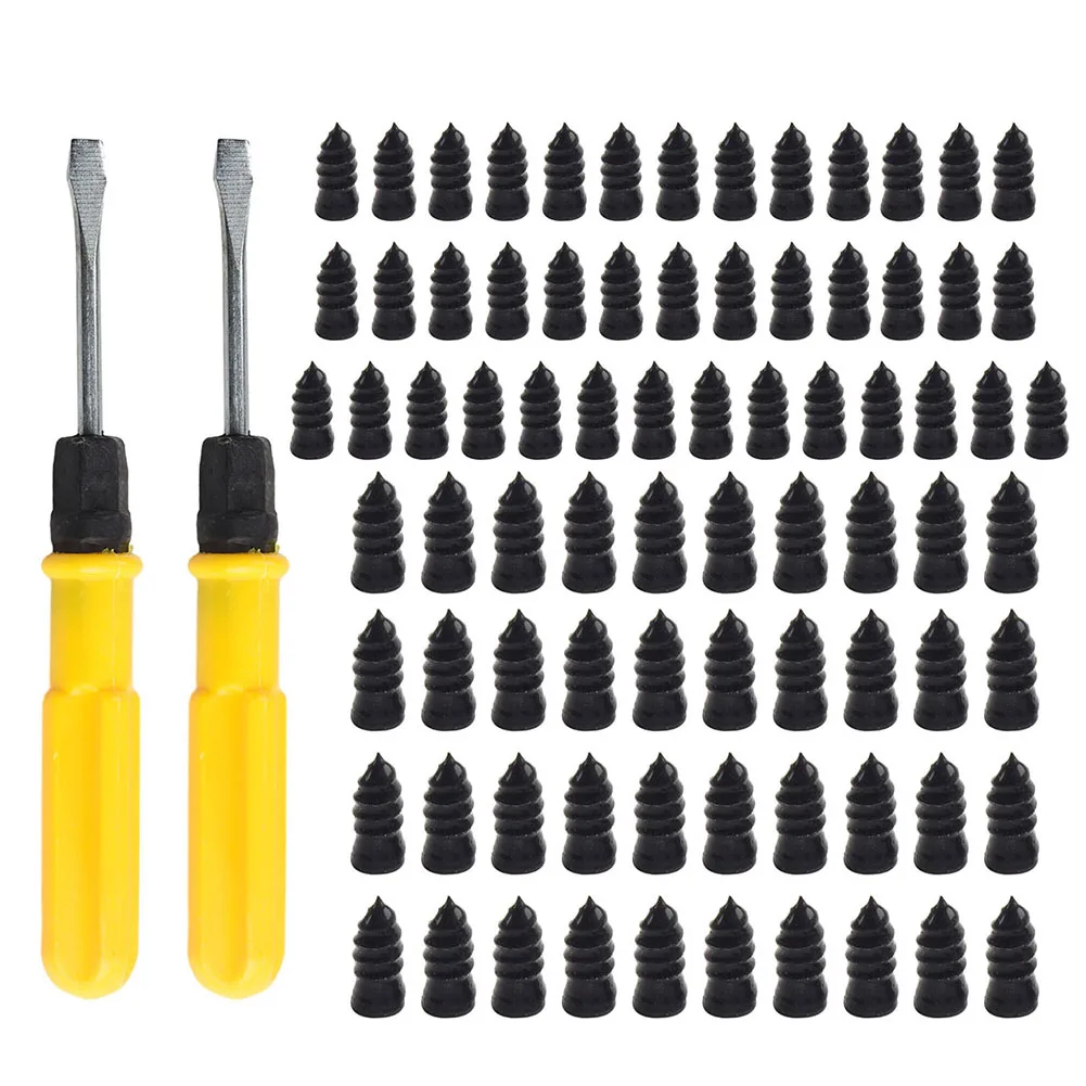 80PCS Car Vacuum Tire Repair Nails Rubber Screw Nail + Screwdriver Fast Tool Set Be Used On Cars, Motorcycles Trucks Buses
80PCS Car Vacuum Tire Repair Nails Rubber Screw Nail + Screwdriver Fast Tool Set Be Used On Cars, Motorcycles Trucks Buses