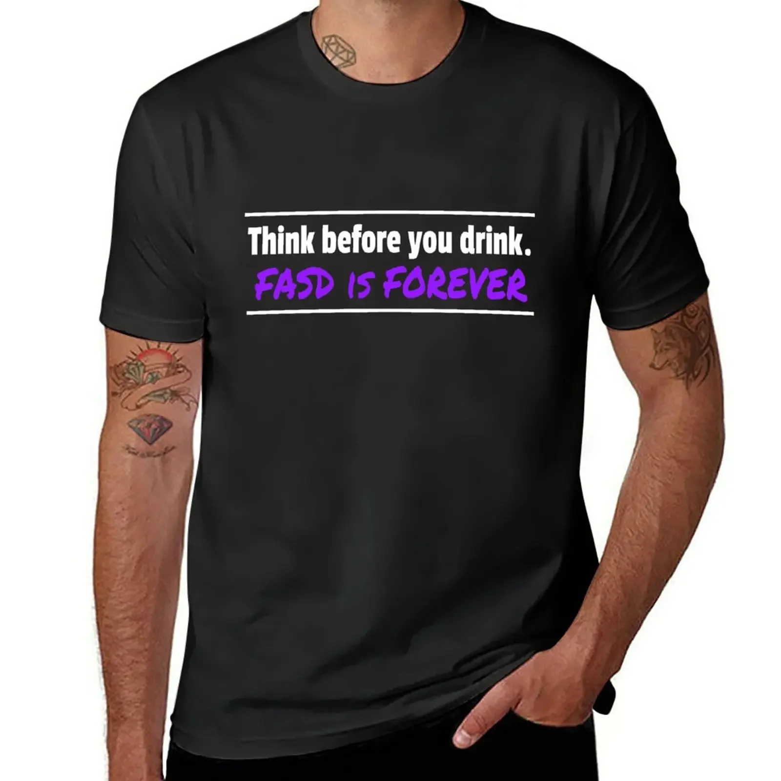 

Spreading FASD awareness everywhere you go! T-Shirt heavyweights plain new edition tees sweat shirts, men