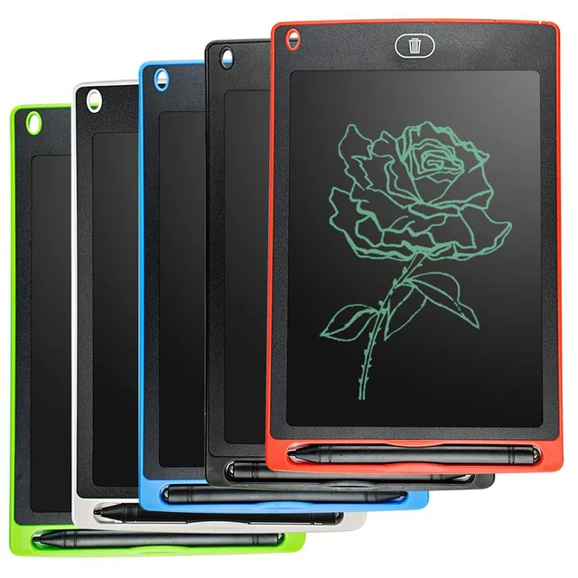 Tablette d'écriture LCD pour enfants, planche à dessin, graffiti, jouets sub, écriture manuscrite, tableau noir, planche à dessin magique, cadeau jouet, 8.5 pouces 1