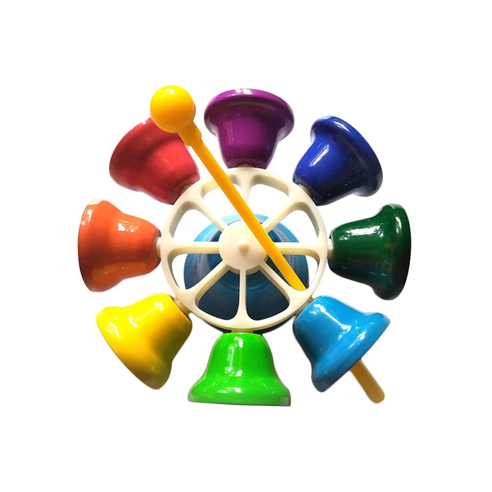 Desk Bells Metal Children's Musical Instrumentss Kids Toddler 8-Tone Knocking Bell Educational Percussion Musical Instrument
Desk Bells Metal Children's Musical Instrumentss Kids Toddler 8-Tone Knocking Bell Educational Percussion Musical Instrument